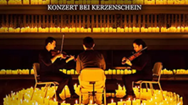 Coldplay Musik bei Kerzenschein