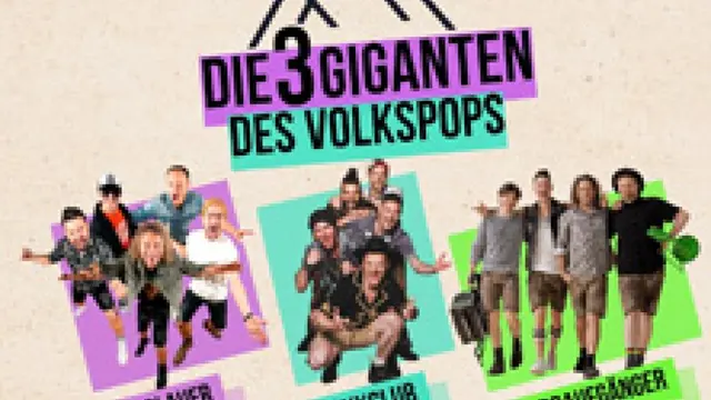 Die 3 Giganten des Volkspops - Die Draufgänger / Troglauer / voXXclub