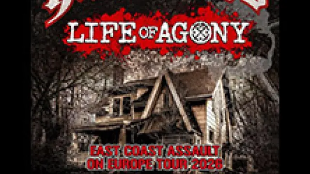 Hatebreed & Life of Agony - East Coast Assault on Europe Tour 2026