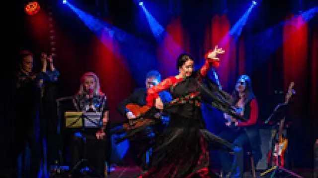 Las hermanas y grupo - Flamenco Performance