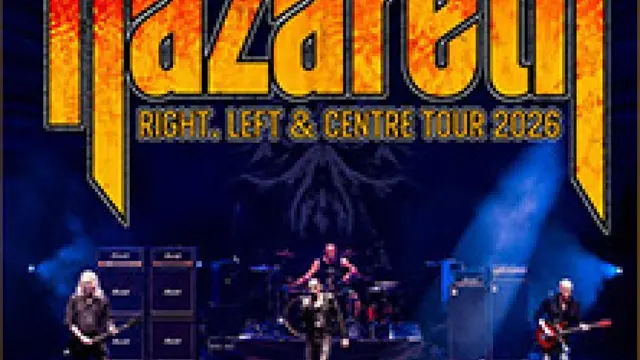 Nazareth - Right, Left & Centre Tour 2026
