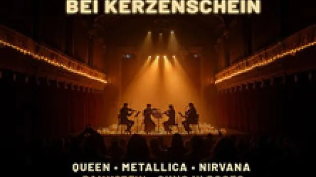 Rockballaden bei Kerzenschein